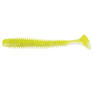 Shad Rapture Ribbed Slim Shady 7.5 Cm Chartreuse Ghost 12 Buc Shad Rapture Ribbed Slim Shady 7.5 Cm Chartreuse Ghost 12 Buc