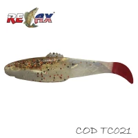 Shad Relax Diamond TriColour 6.2cm TC021 10buc/plic