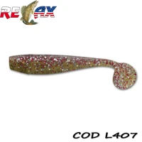 Shad Relax King Shad 10cm Laminat Blister 10cm L407 4buc/plic