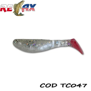 Shad Relax Kopyto 7.5cm Tricolor TC047 10Buc/Plic Shad Relax Kopyto 7.5cm Tricolor TC047 10Buc/Plic