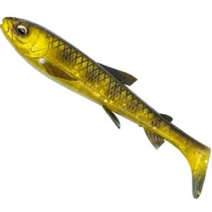Shad SAVAGE GEAR 3D Whitefish Shad Lure, Black Gold, 12cm, 14g, 3buc/pac