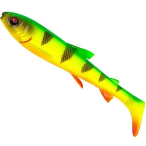 Shad SAVAGE GEAR 3D Whitefish Shad Lure, Firetiger, 12cm, 14g, 3buc/pac Shad SAVAGE GEAR 3D Whitefish Shad Lure, Firetiger, 12cm, 14g, 3buc/pac