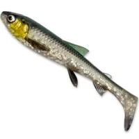 Shad Savage Gear 3d Whitefish Shad Lure, Green Silver, 15cm, 27g, 2buc/pac