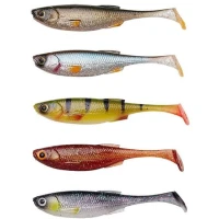 Shad SAVAGE GEAR CRAFT  8.8CM/4,6G CLEAR WATER MIX 5BUC/PL Shad SAVAGE GEAR CRAFT  8.8CM/4,6G CLEAR WATER MIX 5BUC/PL