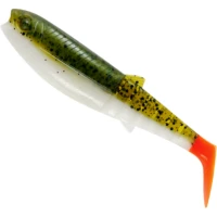 Shad SAVAGE GEAR Cannibal Shad, Olive Hot Orange, 20cm, 80g,  1buc/pac