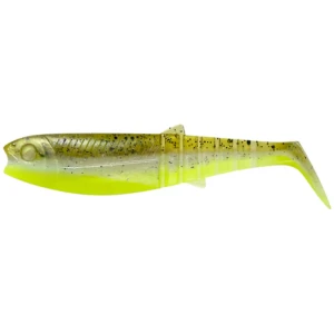 Shad Savage Gear Cannibal, Green Pearl Yellow, 10cm, 9g, 5buc/pac Shad Savage Gear Cannibal, Green Pearl Yellow, 10cm, 9g, 5buc/pac