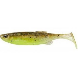 Shad Savage Gear Fat Minnow T-Tail, Green Pearl Yellow, 10.5cm, 11g, 5buc/pac