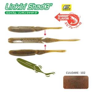 Shad Tiemco Linkin Shad 12.5cm, 102, 5buc/plic