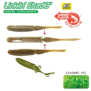 Shad Tiemco Linkin Shad 12.5cm, 152, 5buc/plic