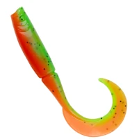 Shad Zebco Preyfish Curly, Fire Tiger, 14cm, 1buc/pac