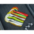 Shad ZEBCO Preyfish Curly, Fire Tiger, 7.5cm, 1buc/pac