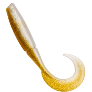 Shad ZEBCO Preyfish Curly, Golden Shiner, 7.5cm, 1buc/pac