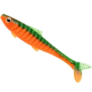 Shad ZECK Baby Rippler, Green Fire, 12cm, 11g, 3buc/pac Shad ZECK Baby Rippler, Green Fire, 12cm, 11g, 3buc/pac