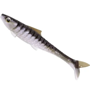 Shad ZECK Baby Rippler, Moor Silver, 12cm, 11g, 3buc/pac