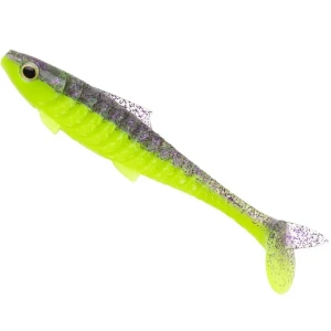 Shad ZECK Baby Rippler, Purple Chartreuse, 12cm, 11g, 3buc/pac