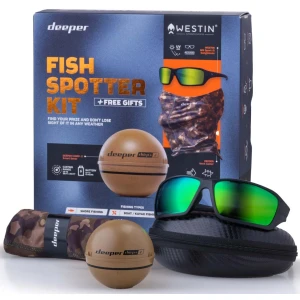 Set Sonar Deeper Smart Chirp+2.0, Neck Gaiter, Ochelari Westin