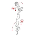 Suport Sonar Berkley Extension Arm with Quick Release Lock, 28cm Suport Sonar Berkley Extension Arm with Quick Release Lock, 28cm