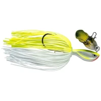 ChatterBait Rapala Rap-V Pike Bladed Jig 28g, Silver Fluo Chartreuse