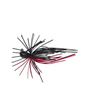 NALUCA SAVAGE GEAR SKIRT FLIRT JIG 6.5CM/7.5G SINKING BLACK RED NALUCA SAVAGE GEAR SKIRT FLIRT JIG 6.5CM/7.5G SINKING BLACK RED