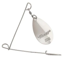 Spinnerbait Abu Garcia Beast Insta, Silver, 47g, 2buc/pac