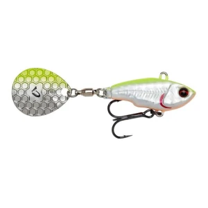 Naluca Savage Gear Fat Tail NL 5.5cm 6.6g Lemon Black Flash  Naluca Savage Gear Fat Tail NL 5.5cm 6.6g Lemon Black Flash