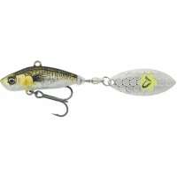 Spinner Savage Gear 3d Sticklebait Tailspin 7.3cm 13g Sinking Green Silver Ayu