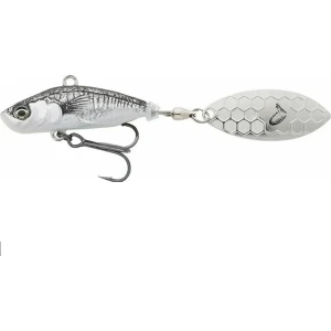 SPINNER SAVAGE GEAR 3D STICKLEBAIT TAILSPIN 8CM 18G SINKING BLACK SILVER SPINNER SAVAGE GEAR 3D STICKLEBAIT TAILSPIN 8CM 18G SINKING BLACK SILVER