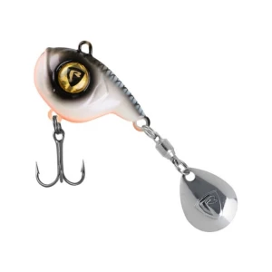 SPINNERTAIL FOX RAGE BIG EYE SPIN TAIL, BLEAK, 20G SPINNERTAIL FOX RAGE BIG EYE SPIN TAIL, BLEAK, 20G