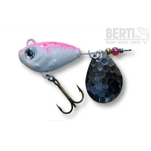 Spinertail Bertilure FISH HELIC NR.6 COLORADO Culoare ALB ROZ FLUO 28 gr.