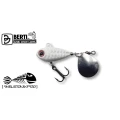 Spinnertail BERTI Skeletonik Pro Colorado Nickel, Alb 1013, 18g