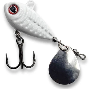 Spinnertail BERTI Skeletonik Pro Colorado Nickel, Alb 1013, 22g