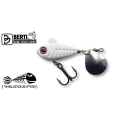 Spinnertail BERTI Skeletonik Pro Colorado Nickel, Alb 1013, 22g