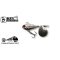 Spinnertail BERTI Skeletonik Pro Colorado Nickel, Nickel, 10g
