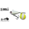 Spinnertail BERTI Skeletonik Pro Half Chartreuse, Alb 1013, 18g
