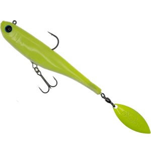 Spinnertail BiWAA Divinator Junior, 103 UV Green, 14cm, 22g, 1buc/pac Spinnertail BiWAA Divinator Junior, 103 UV Green, 14cm, 22g, 1buc/pac