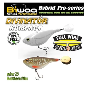 Spinnertail Biwaa Divinator Kompact 90 Northern Pike 9cm 55g 1buc Spinnertail Biwaa Divinator Kompact 90 Northern Pike 9cm 55g 1buc