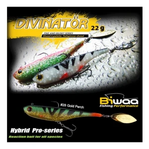 Spinnertail Biwaa Divinator Medium Silver Zander 18cm 35g