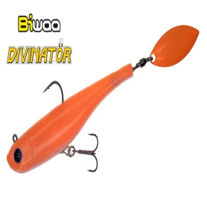 Spinnertail Biwaa Divinator, UV Orange, 14cm, 22g Spinnertail Biwaa Divinator, UV Orange, 14cm, 22g