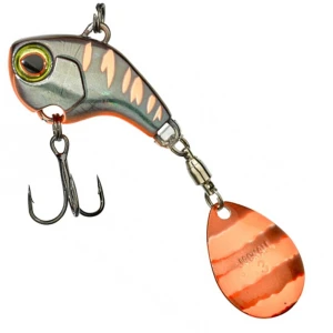 Spinnertail ILLEX Deracoup, 3.2cm, 21g, Motor Oil Tiger, 1buc/pac