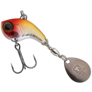 Spinnertail JACKALL Deracoup Fine, HL Flash Clown, 2.65cm, 3.5g