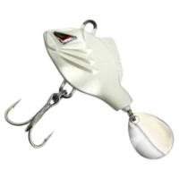 Spinnertail REIVA Spinner Jig, Pearl White, 10g, 1buc/pac