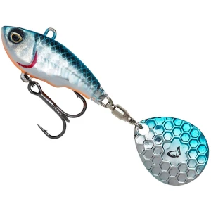 Spinnertail SAVAGE GEAR Fat Tail, Blue Silver, 8cm, 24g Spinnertail SAVAGE GEAR Fat Tail, Blue Silver, 8cm, 24g