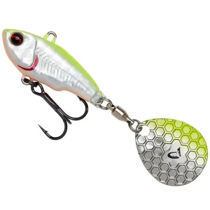 Spinnertail SAVAGE GEAR Fat Tail, Lemon Back Flash, 5.5cm, 9g Spinnertail SAVAGE GEAR Fat Tail, Lemon Back Flash, 5.5cm, 9g