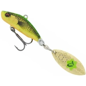 Spinnertail SAVAGE GEAR Sticklebait Tail Spin Sinking, Firetiger, 8cm, 18g, 1buc/pac Spinnertail SAVAGE GEAR Sticklebait Tail Spin Sinking, Firetiger, 8cm, 18g, 1buc/pac