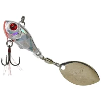 Spinnertail SENSAS Gunki Shocker Vib 10, White Holo, 2.9cm, 11.8g