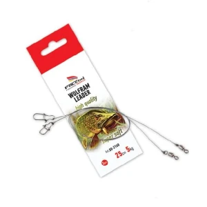 STRUNA FALCON WOLFRAM LEADER 25CM 7KG 2BUC/PLIC STRUNA FALCON WOLFRAM LEADER 25CM 7KG 2BUC/PLIC