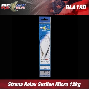 STRUNA RELAX SURFLON MICRO ULTRA BLACK 3buc/plic 12kg 25cm STRUNA RELAX SURFLON MICRO ULTRA BLACK 3buc/plic 12kg 25cm