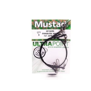 Struna Mustad CoastLock 30cm 25lbs 3buc 7x1 Struna Mustad CoastLock 30cm 25lbs 3buc 7x1