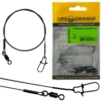 Struna Titan Orange Titanium Leader 1x7, 22.7kg, 34cm, 0.54mm, 1buc/plic Struna Titan Orange Titanium Leader 1x7, 22.7kg, 34cm, 0.54mm, 1buc/plic