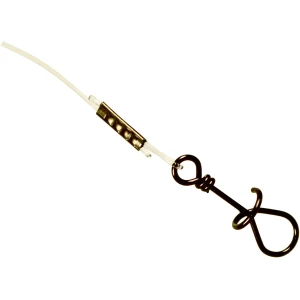 Struna Wizard Agrafa Spirala, Fluorocarbon Leader 25cm, 9kg, 2buc/plic Struna Wizard Agrafa Spirala, Fluorocarbon Leader 25cm, 9kg, 2buc/plic